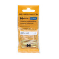 Träskruv Mässing TKFX 4 x 40 mm 10-pack Heco